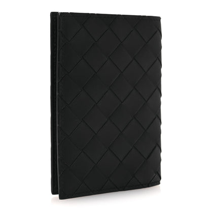 Bottega Veneta Nappa Intrecciato Passport Case Black 3 of 7