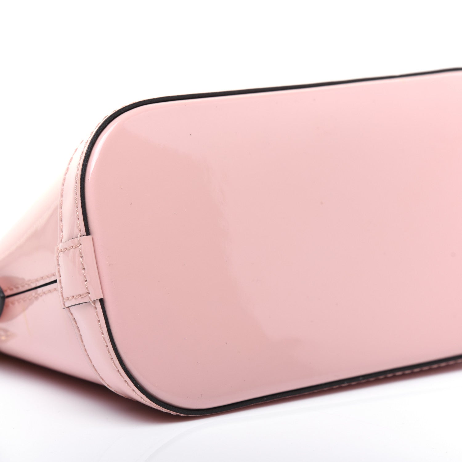 Louis Vuitton Vernis Monogram Alma Mini Rose Ballerine 6 of 21
