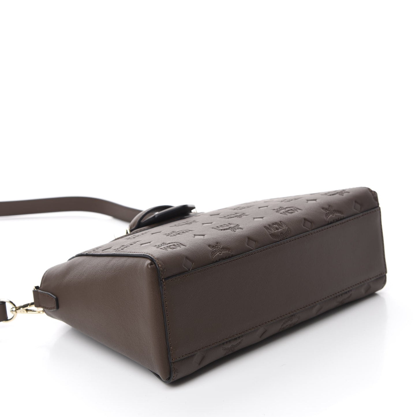 Calfskin Ottomar Essential Crossbody Bag Brown
