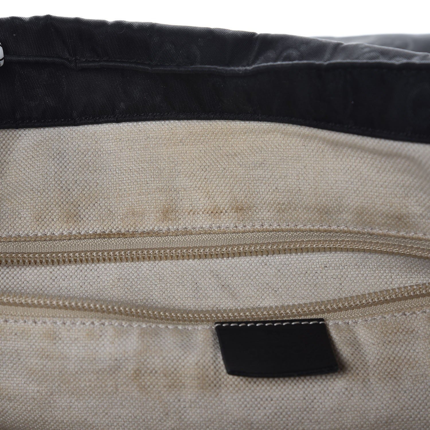 Gucci Nylon Monogram Large Tote Black 8 of 12
