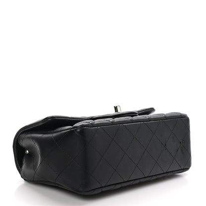 Chanel Lambskin Quilted Mini Rectangular Flap Black 4 of 12