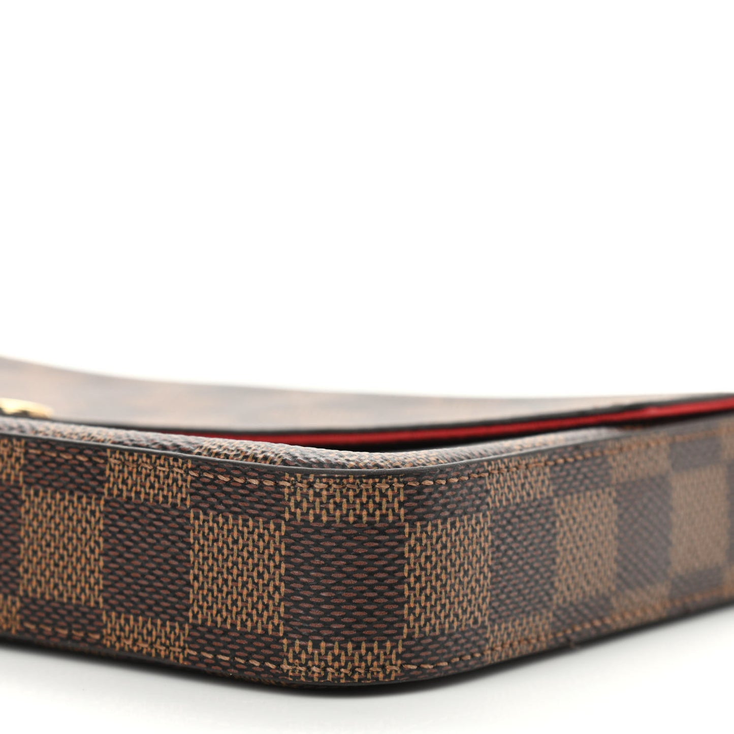 Damier Ebene Pochette Felicie Chain Wallet