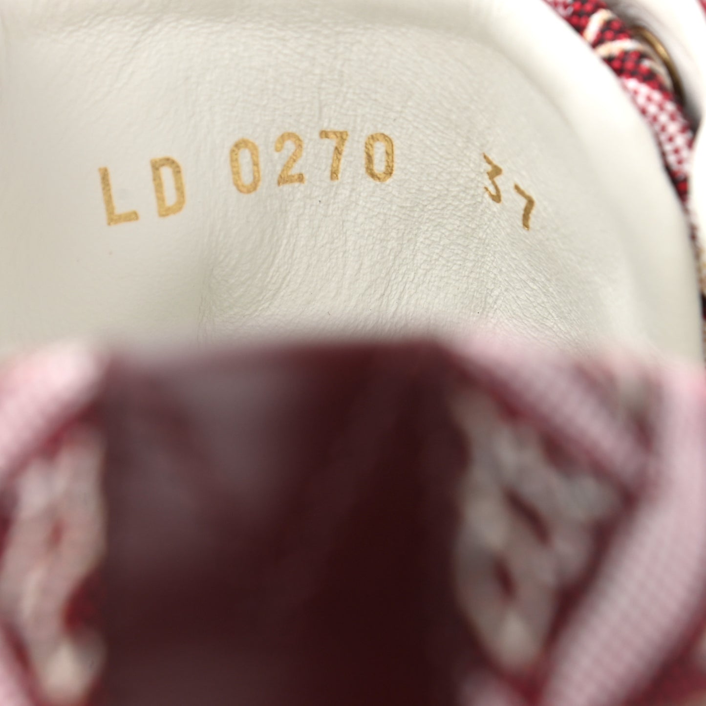 Jacquard Since 1854 Stellar Sneakers 37 Bordeaux