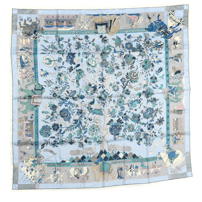 Hermes Silk Fantaisies Indiennes Shawl 140 1 of 6