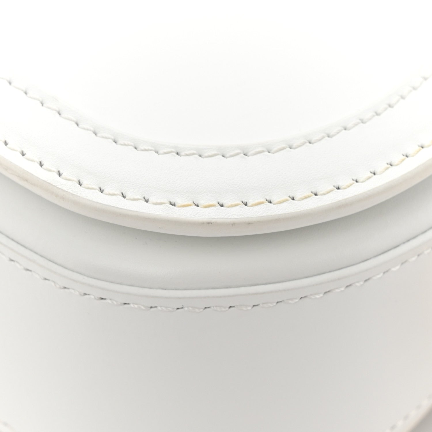 Versace Calfskin Small Greca Goddess Shoulder Bag Optical White 11 of 11