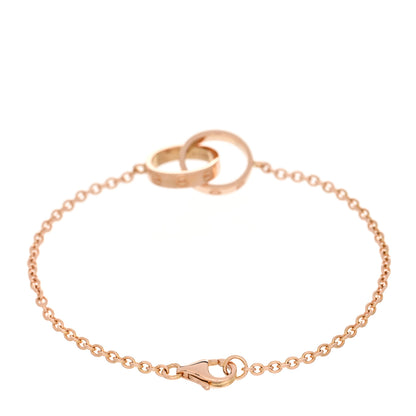 Cartier 18K Pink Gold Interlocking LOVE Bracelet 2 of 4