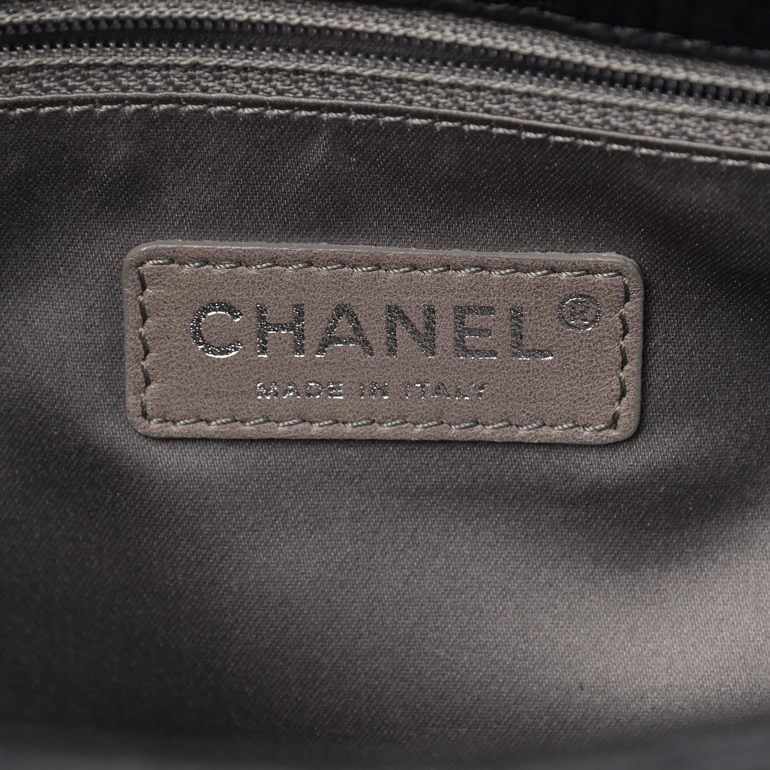 Chanel Coated Canvas Quilted Le Marais Flap Black 6 of 9