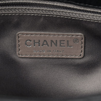 Chanel Coated Canvas Quilted Le Marais Flap Black 6 of 9
