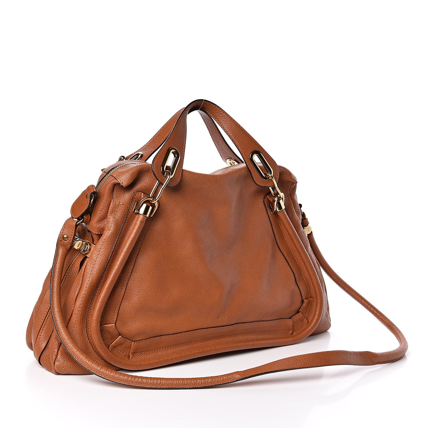 Calfskin Large Paraty Caramel