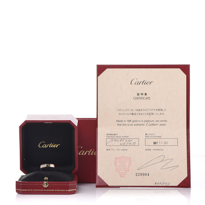 Cartier 18K Pink Gold 3.5mm LOVE Wedding Band Ring 51 5.75 5 of 5