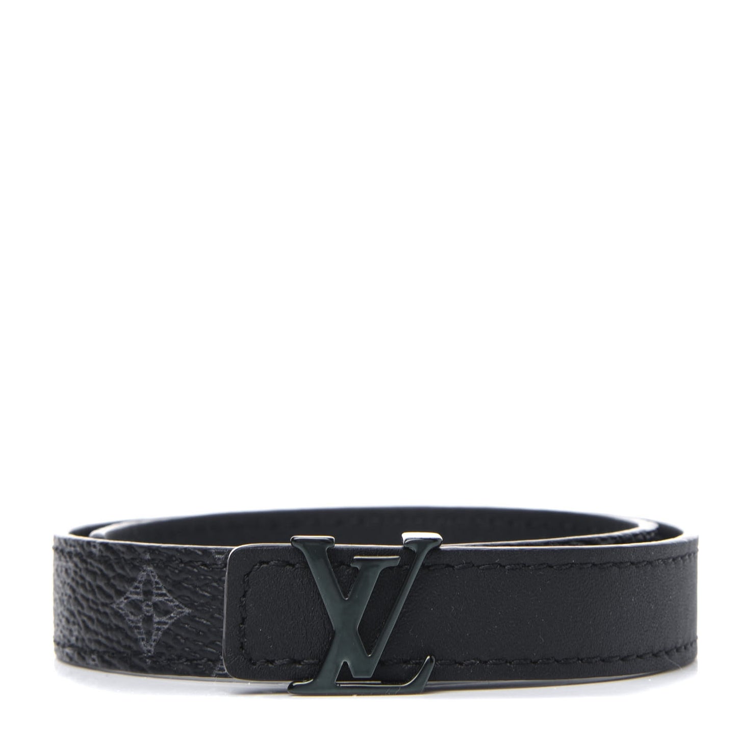 Monogram Eclipse LV Initiales Reversible Bracelet 19