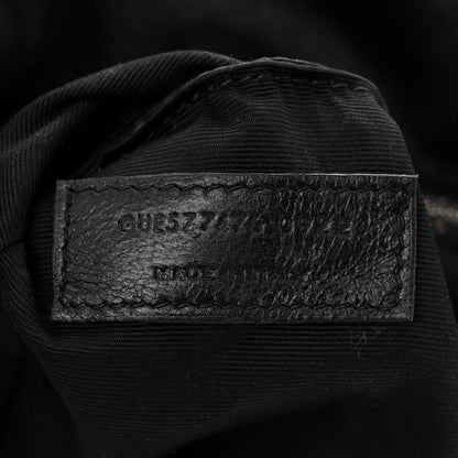 Saint Laurent Lambskin Quilted Monogram Monochrome Small Loulou Puffer Chain Satchel Black 7 of 10
