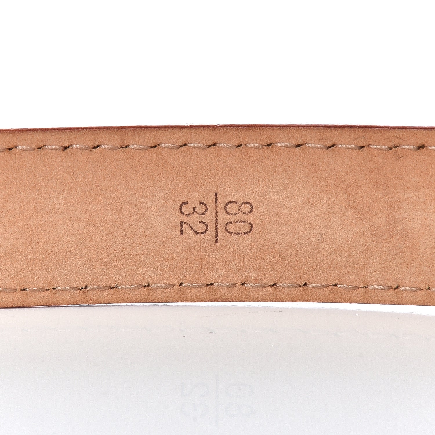 Louis Vuitton Monogram Multicolor Belt 80 32 White 8 of 9