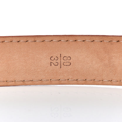 Louis Vuitton Monogram Multicolor Belt 80 32 White 8 of 9
