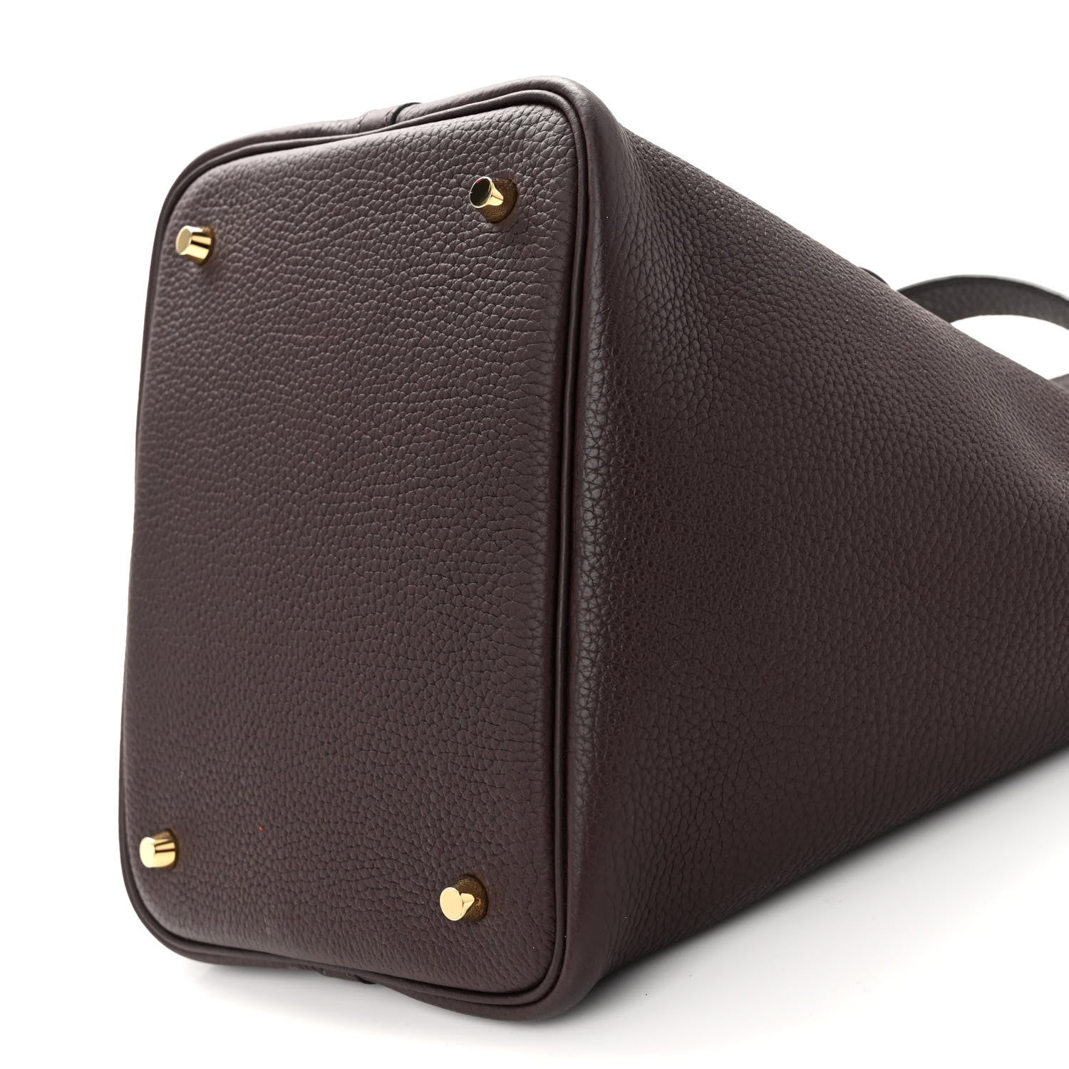 Hermes Taurillon Clemence Picotin Lock 22 MM Rouge Sellier 10 of 10