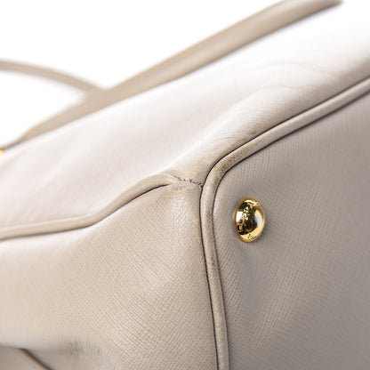 Prada Saffiano Lux Large Tote Pomice 15 of 19