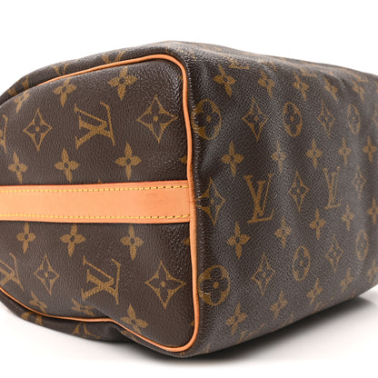 Louis Vuitton Monogram Speedy Bandouliere 25 8 of 10
