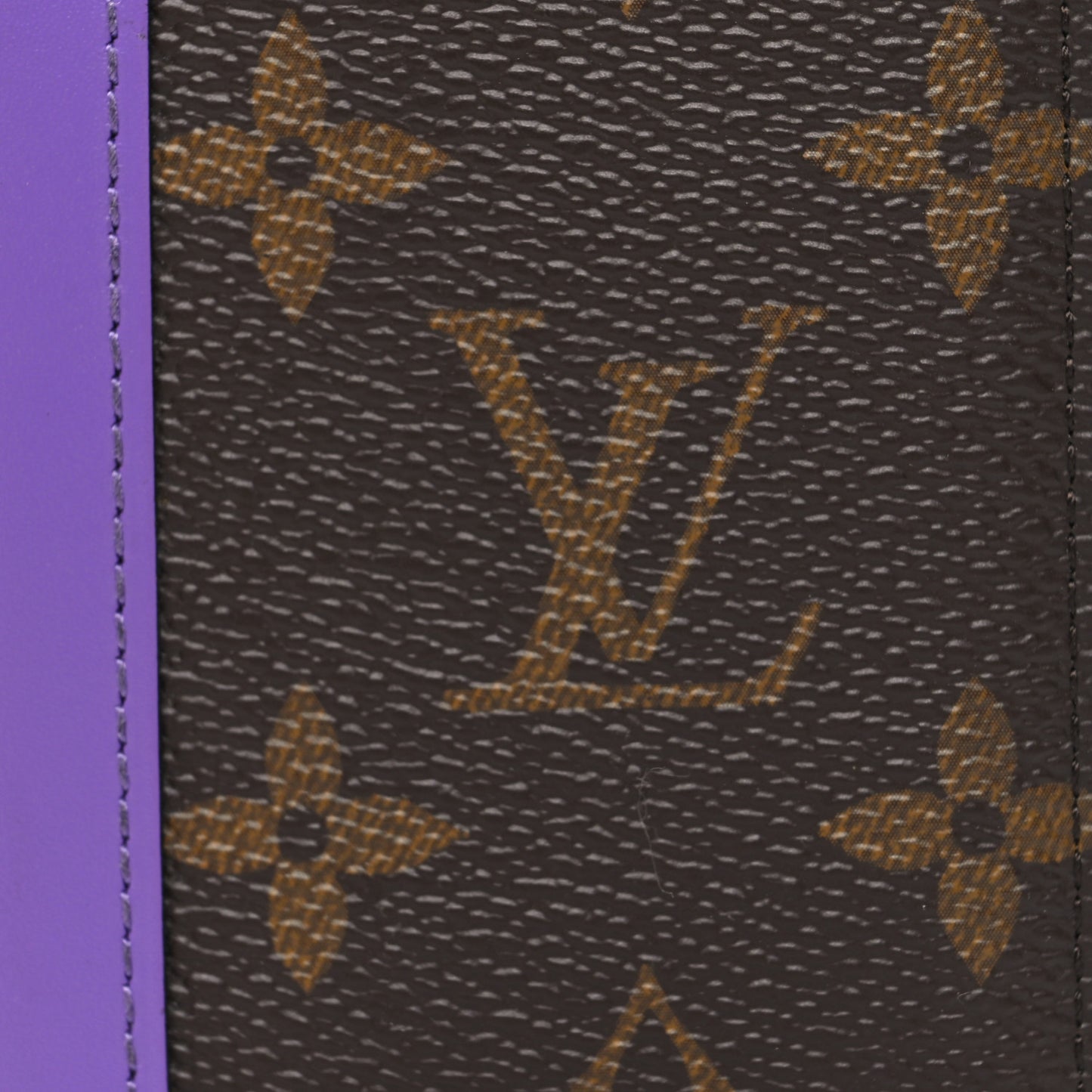 Monogram Pocket Organizer NM Purple