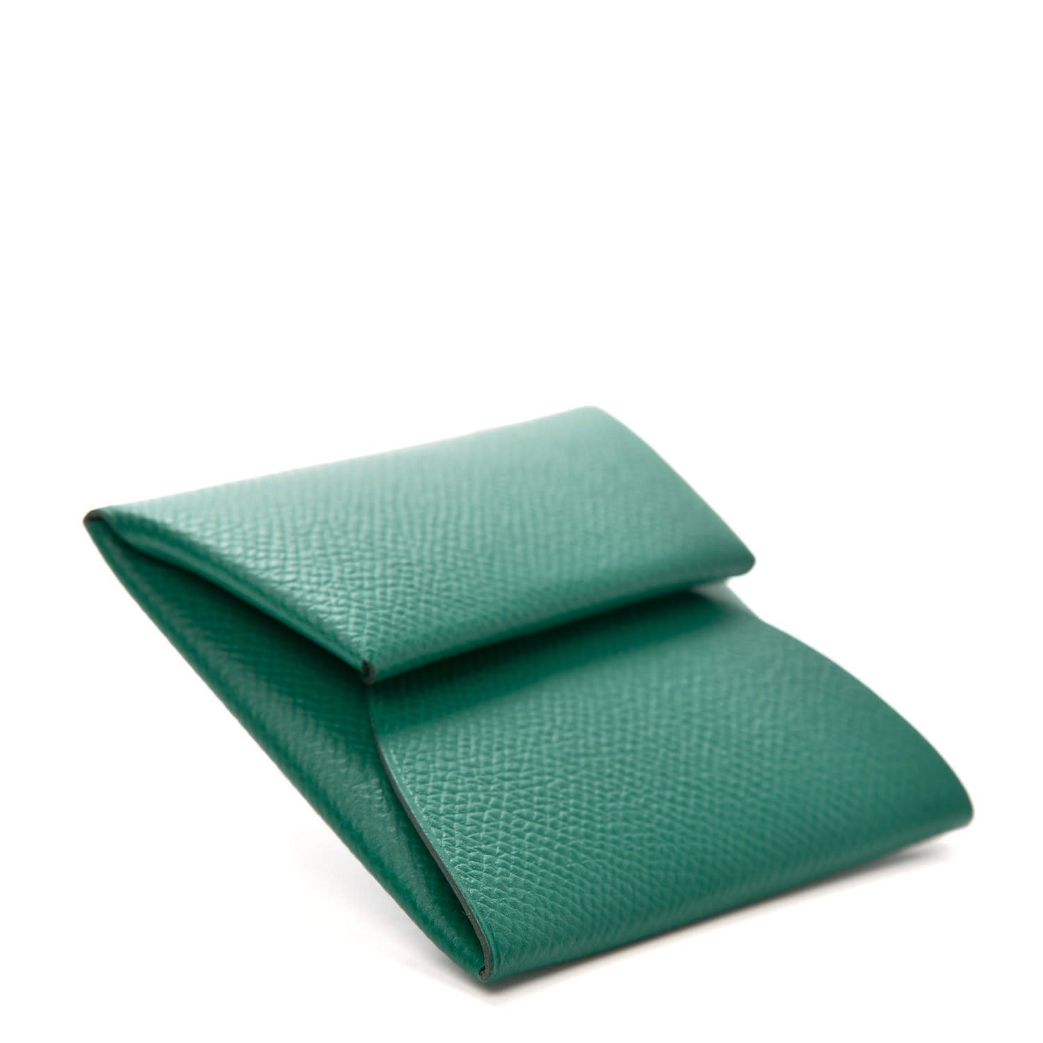Hermes Epsom Bastia Coin Purse Vert Vertigo 4 of 6