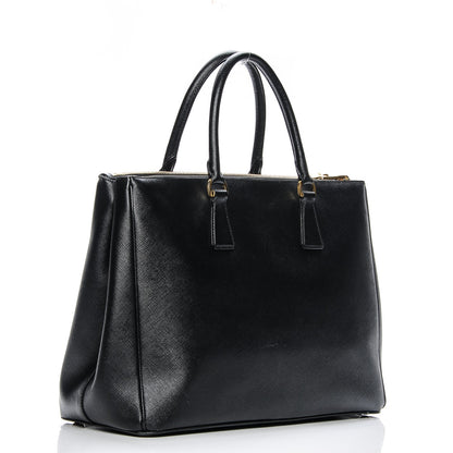 Prada Saffiano Large Galleria Double Zip Tote Black 3 of 8