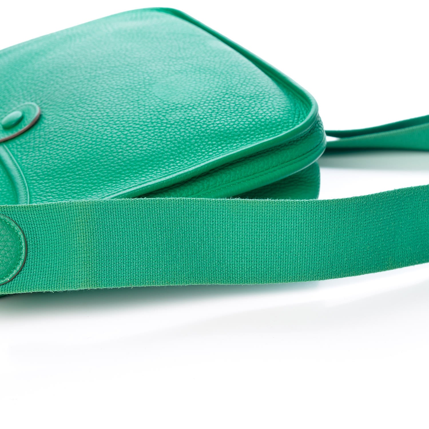 Hermes Taurillon Clemence Evelyne III PM Vert Menthe 25 of 28