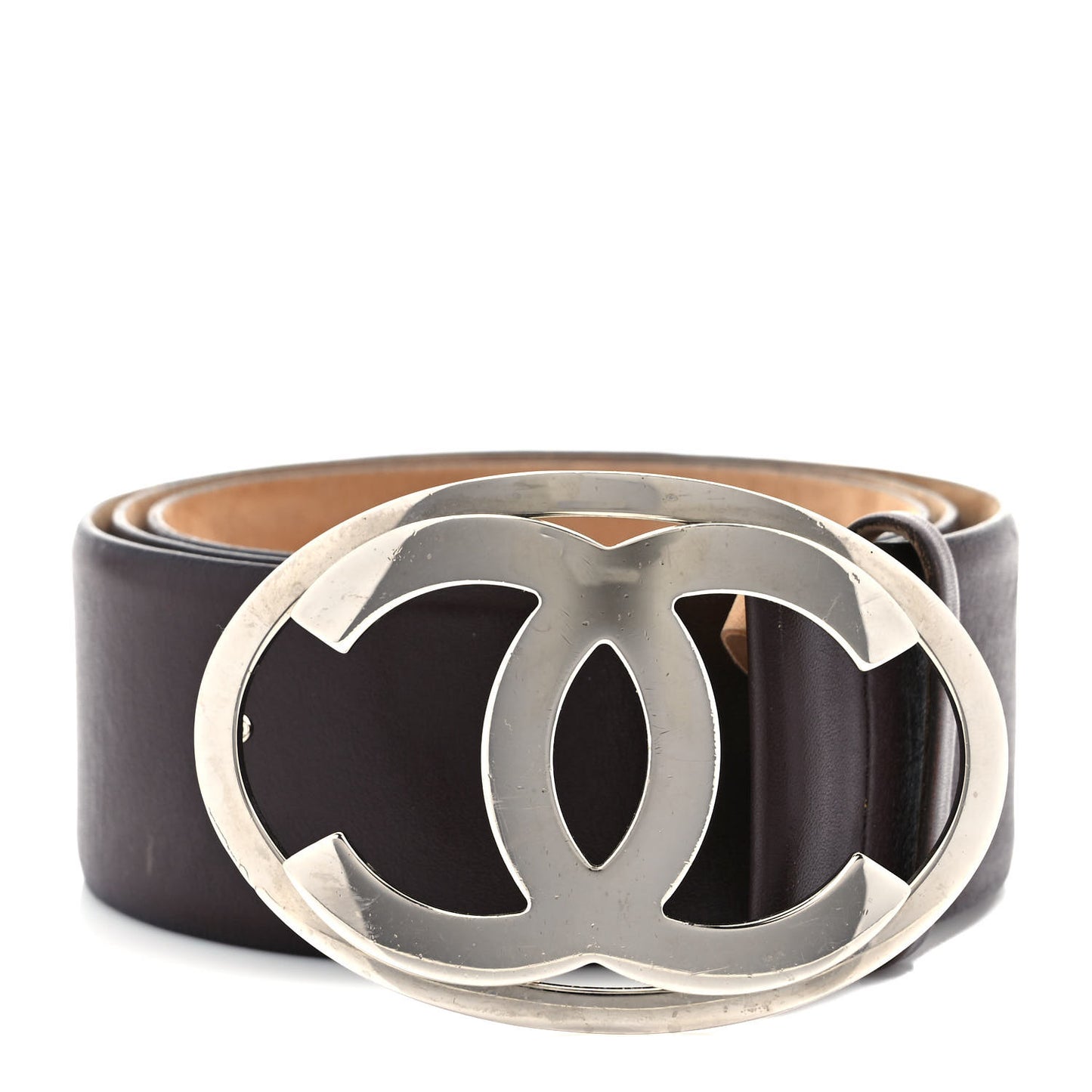 Calfskin CC Belt 95 38 Brown