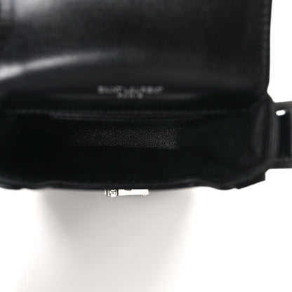 Saint Laurent Smooth Calfskin Mini Solferino Satchel Black 4 of 7