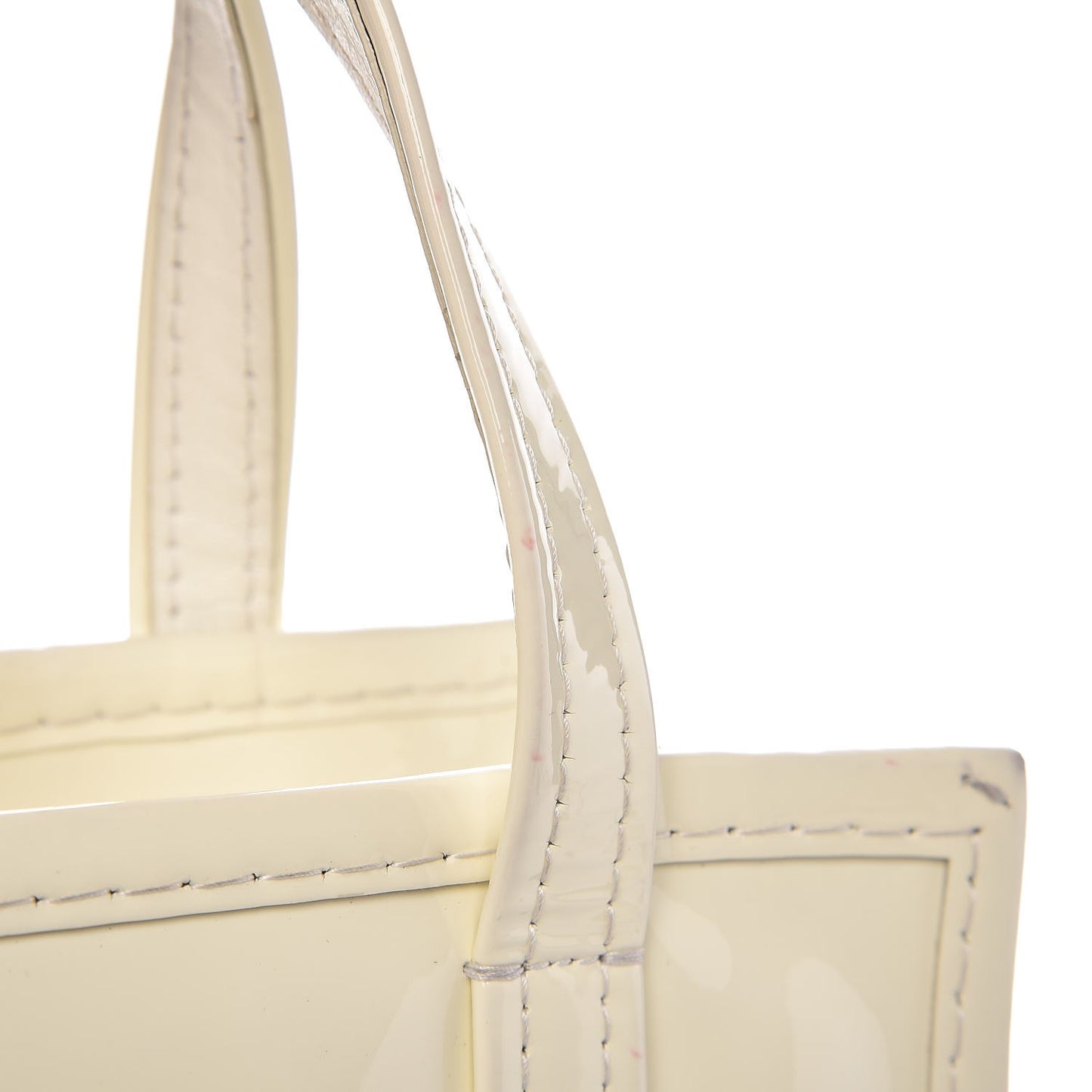Patent XS Bazar Shopper Tote White