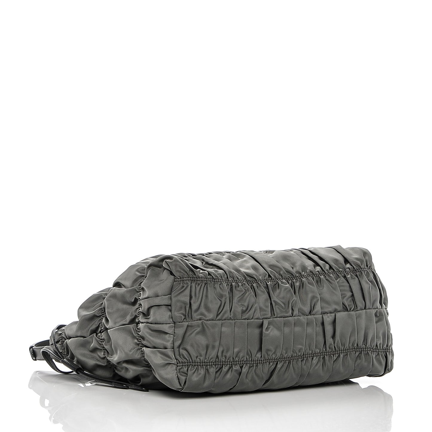 Tessuto Nylon Gaufre Tote Ardesia
