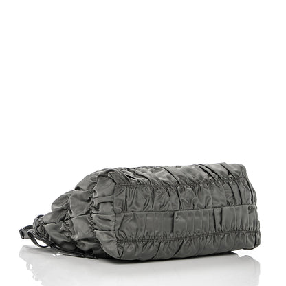 Prada Tessuto Nylon Gaufre Tote Ardesia 4 of 6