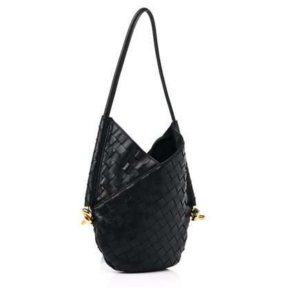 Bottega Veneta Nappa Intrecciato Small Solstice Hobo Black 4 of 11