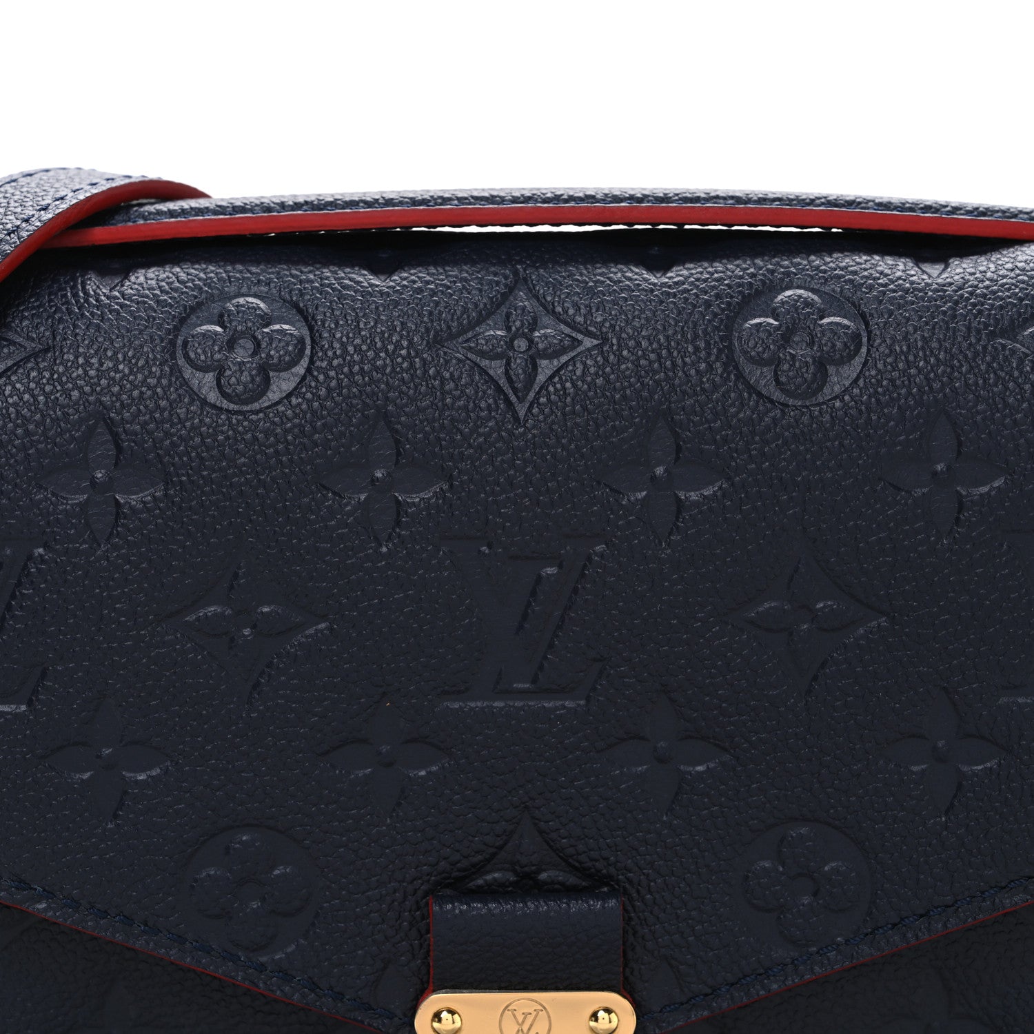 Louis Vuitton Empreinte Pochette Metis Marine Rouge 8 of 10