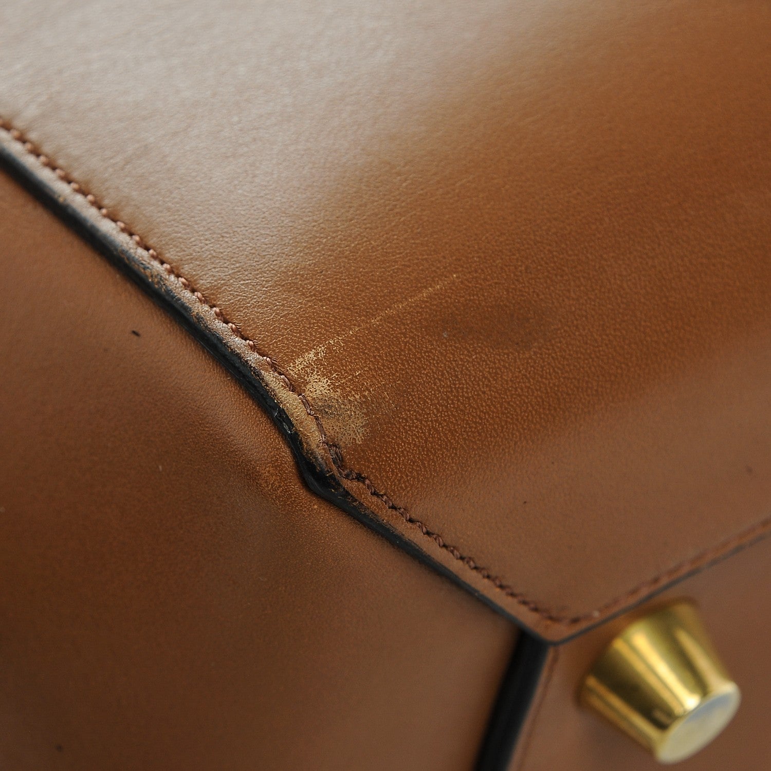 Celine Natural Calfskin Small Belt Bag Tan 9 of 10