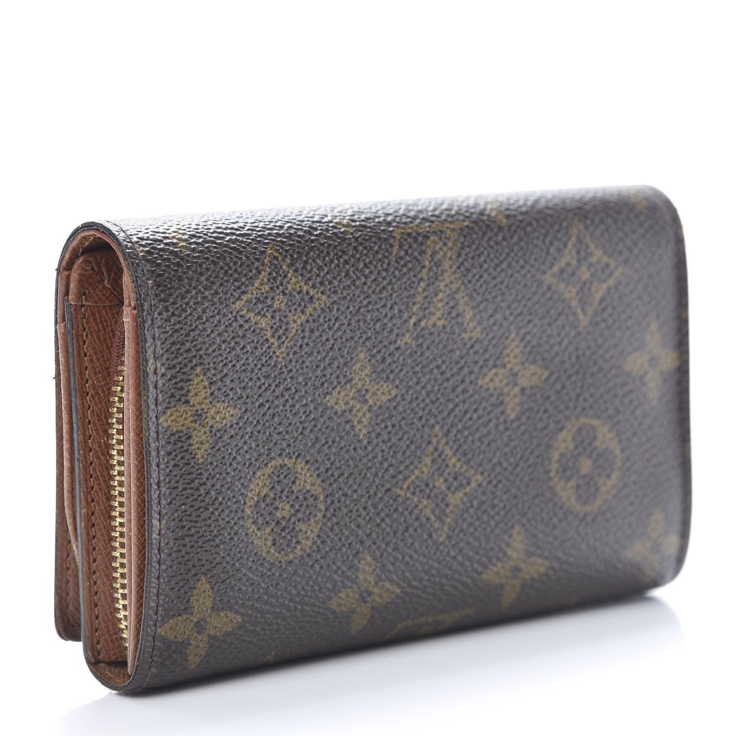 Louis Vuitton Monogram Porte-Monnaie Billets Tresor Wallet 3 of 14