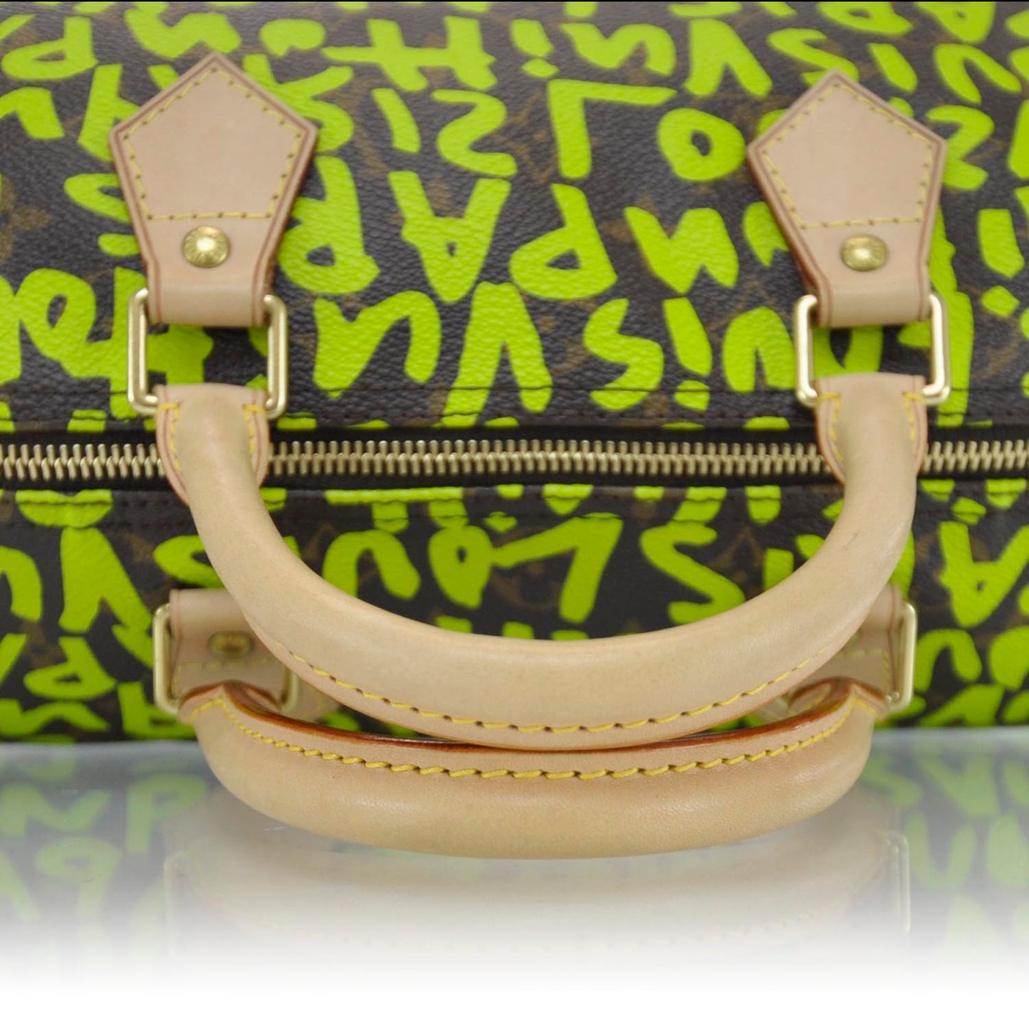 Monogram Graffiti Speedy 30 Green