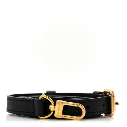 Louis Vuitton Empreinte Adjustable Shoulder Strap Black 1 of 3