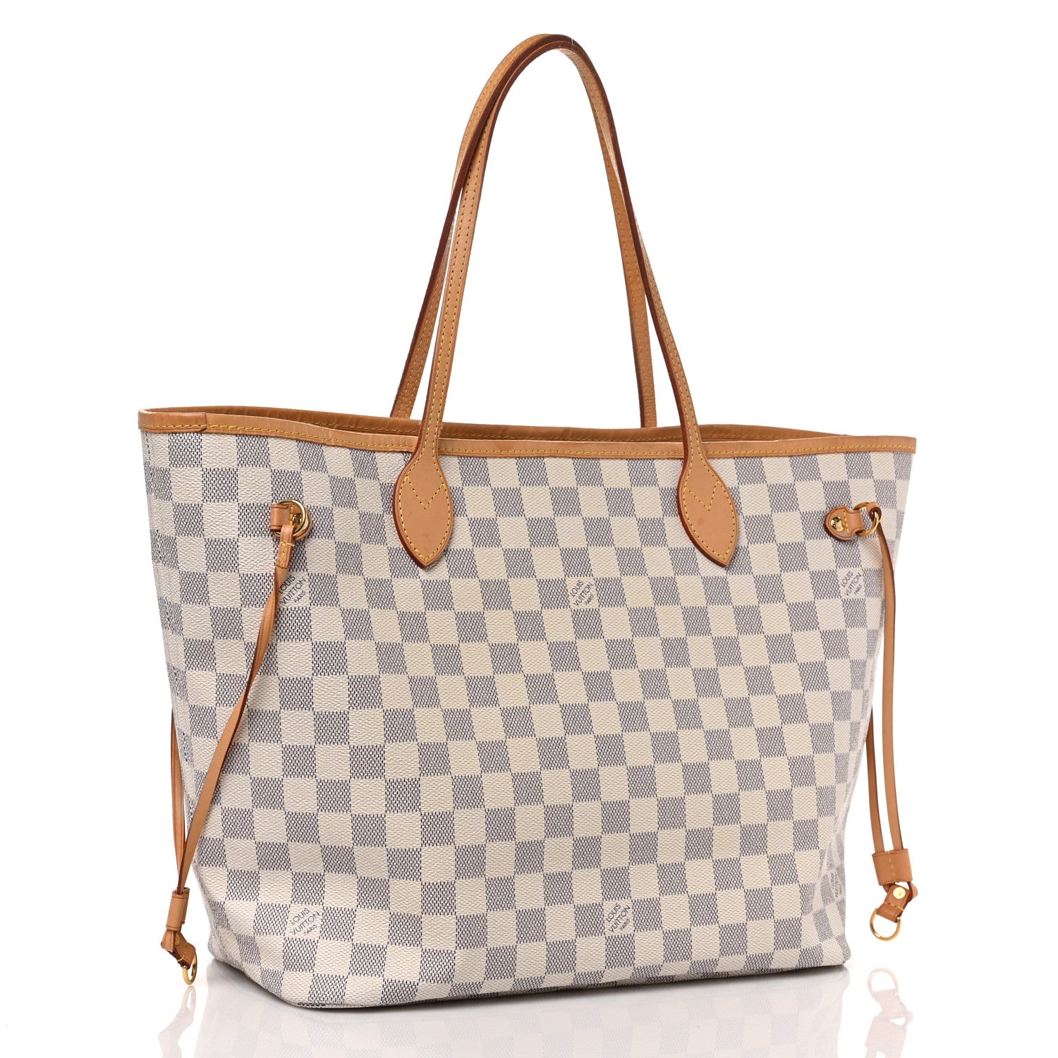 Louis Vuitton Damier Azur Neo Neverfull MM 3 of 17