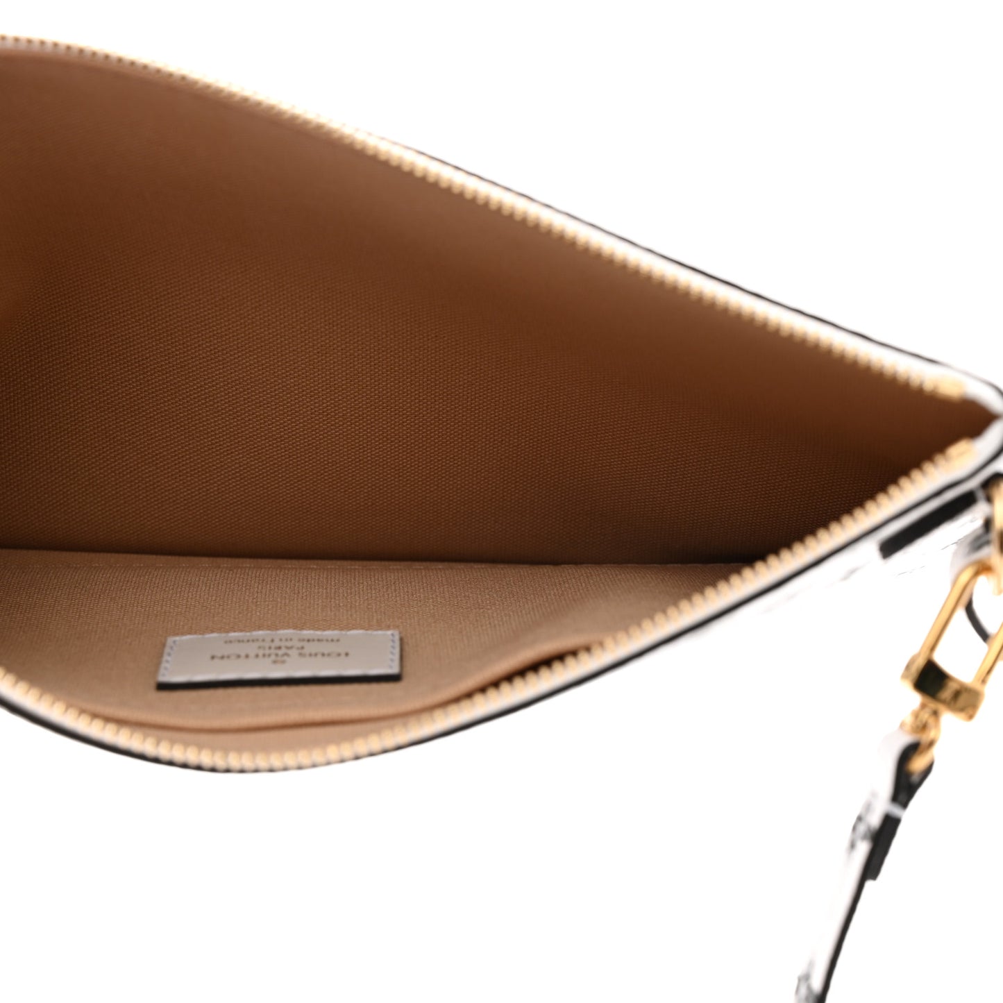 Monogram Giant Neverfull MM GM Pochette White