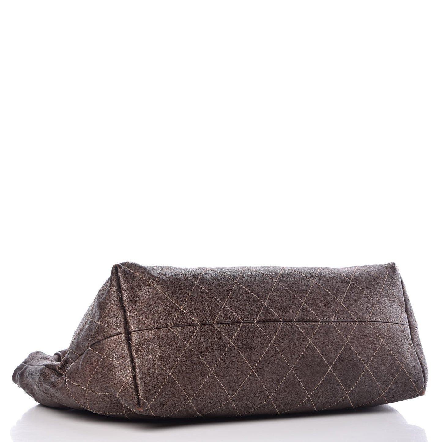Metallic Calfskin Baby Coco Cabas Bronze
