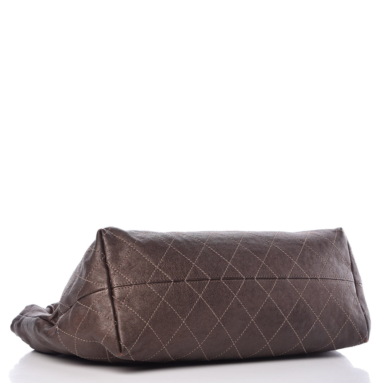 Chanel Metallic Calfskin Baby Coco Cabas Bronze 5 of 13