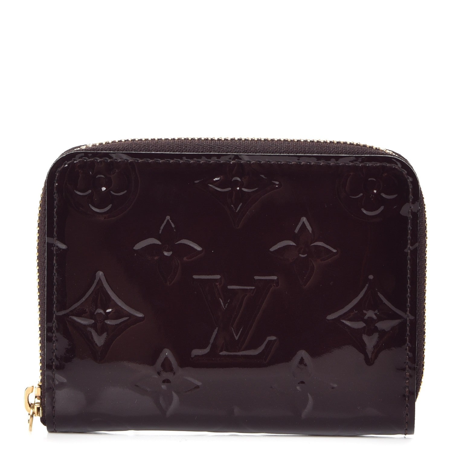 Louis Vuitton Vernis Zippy Coin Purse Wallet Amarante 1 of 2