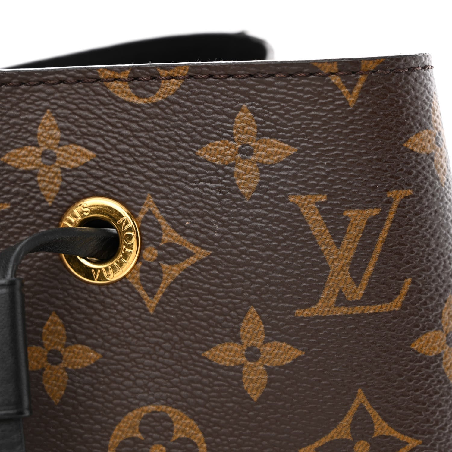 Louis Vuitton Monogram Neonoe MM Black 10 of 12