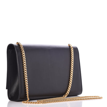 Saint Laurent Smooth Calfskin Medium Classic Monogram Kate Tassel Satchel Black 3 of 11