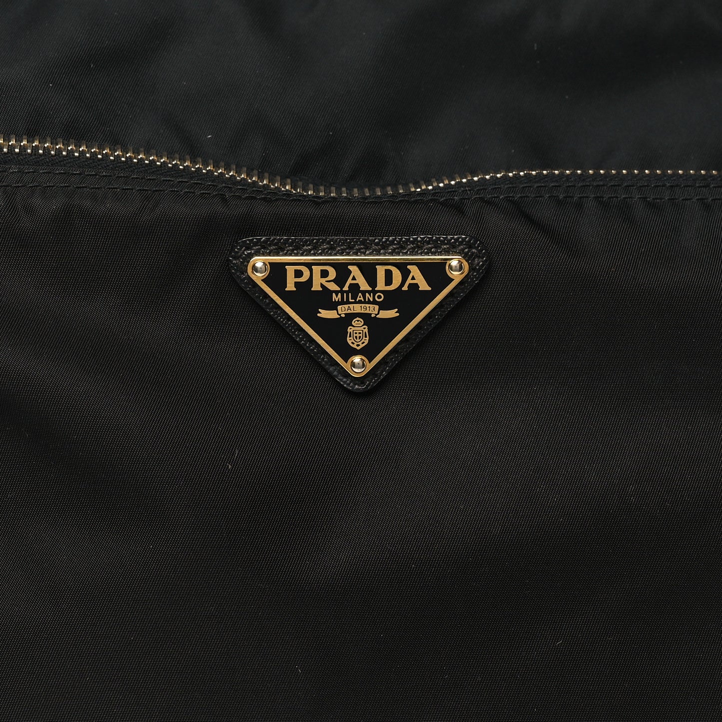 Nylon Vela Colour Messenger Bag Black
