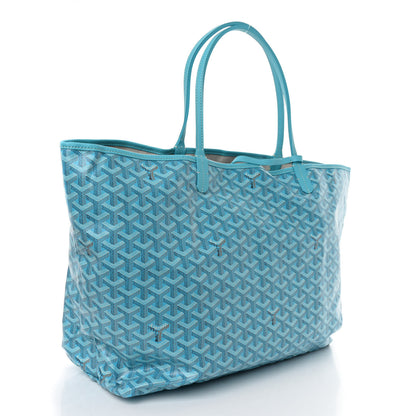 Goyard Goyardine Saint Louis GM Balise Beach Towel Set Turquoise 5 of 11