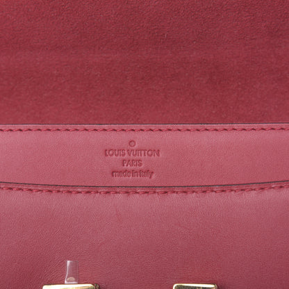 Louis Vuitton Calfskin Chain Louise GM Framboise 6 of 11