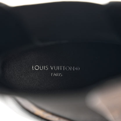 Louis Vuitton Calfskin Monogram Star Trail Ankle Boots 38.5 Black 8 of 9