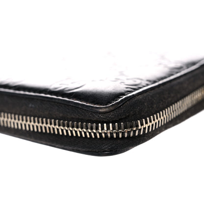 Gucci Guccissima Large Twins Zip Around Wallet Black 9 of 19