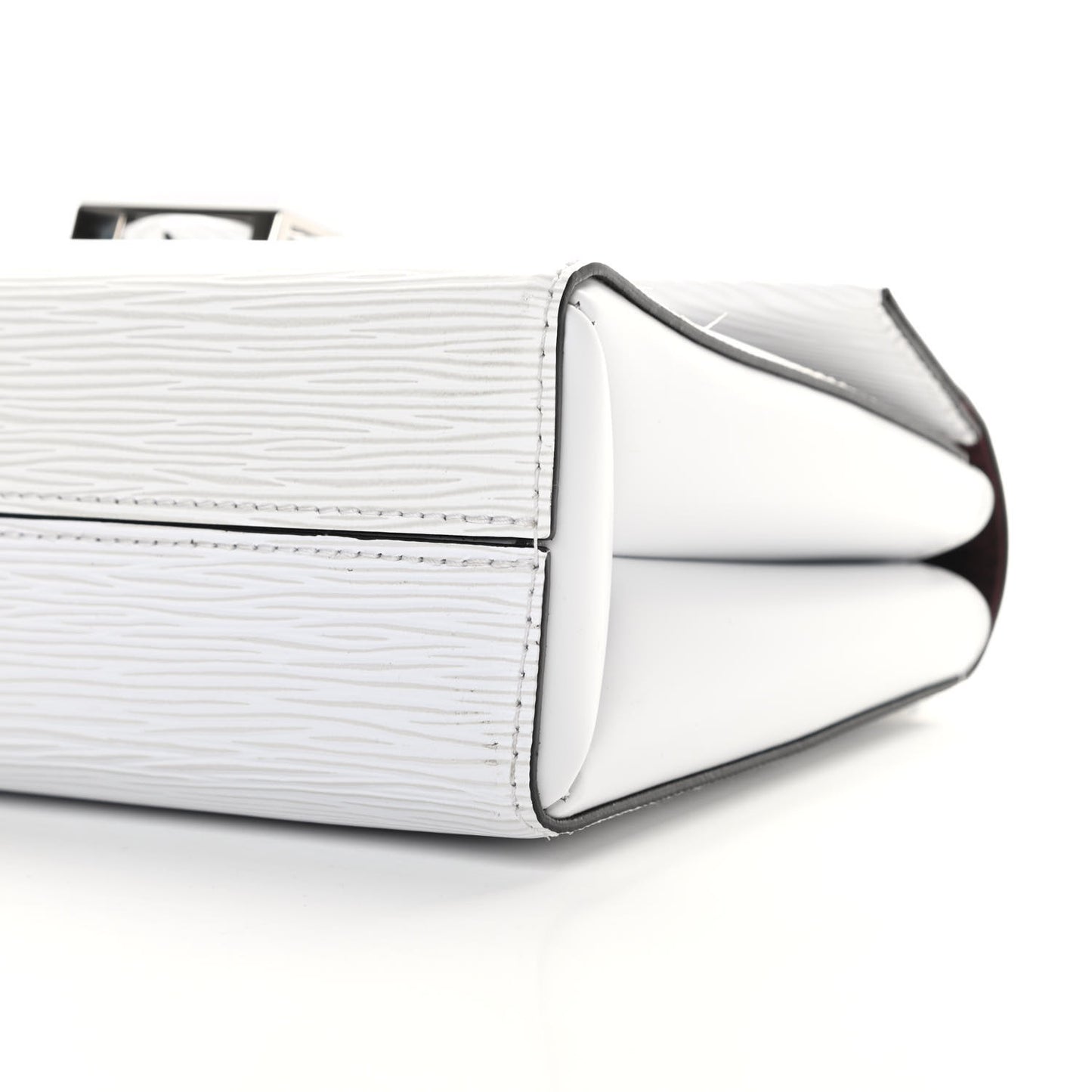 Epi Pochette Grenelle White