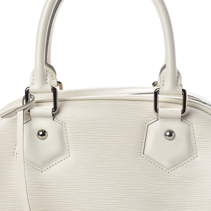 Louis Vuitton Epi Bowling Montaigne PM Ivory 7 of 17